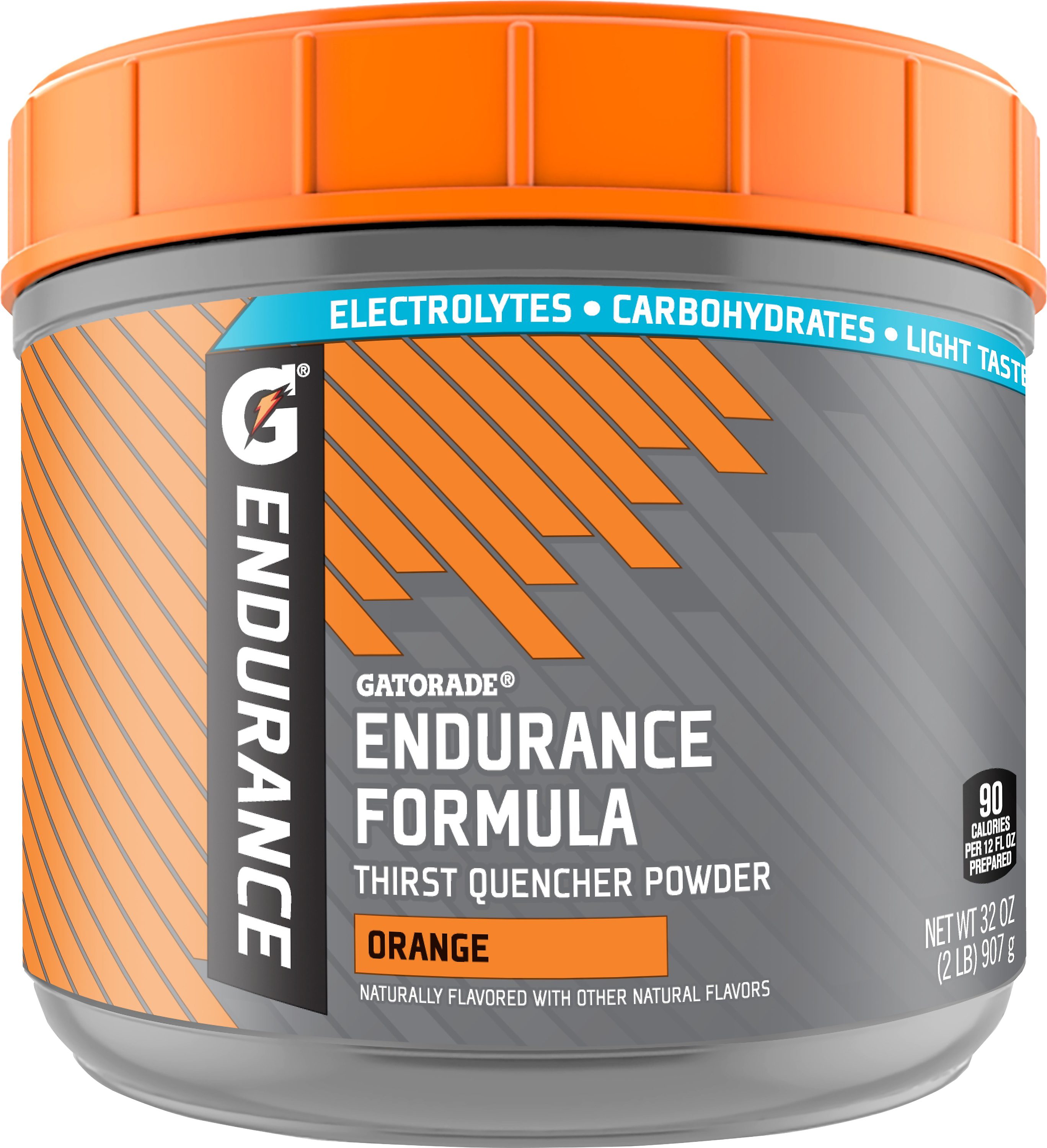 GATORADE ENDURANCE FORMULA THIRST QUENCHER POWDER ORANGE 32 OZ