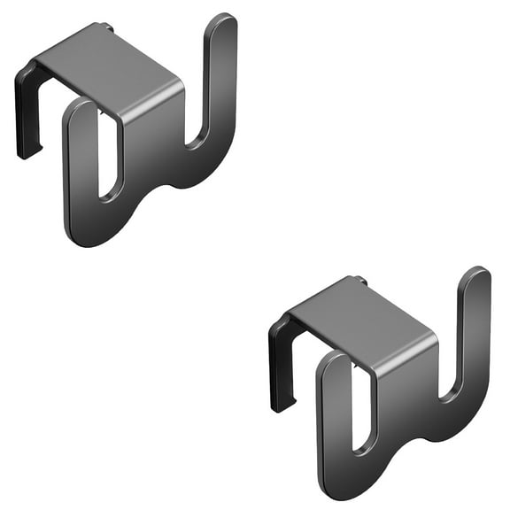 2 Sets Space Saving Shoes Storage -Mounted Shoe Bracket Slipper Holder