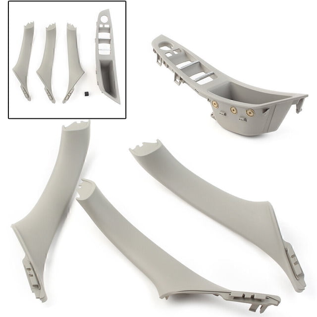 Inner Window Switch Armrest Panel Door Handle Kit for BMW 5 Series F10 F11 RHD
