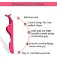 thumbnail image 1 of Aplicador de pesta?as postizas/Pinzas desmaquillantes Herramienta profesional de maquillaje de pesta?as postizas (2 piezas-rosa) ZefeiWu 8390614325609, 1 of 1