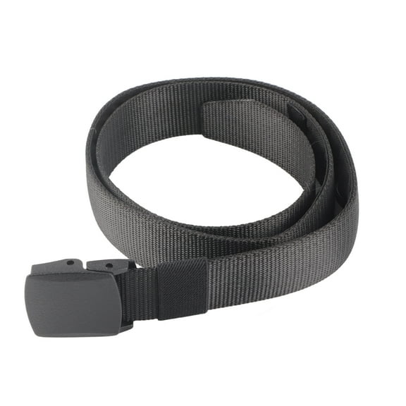 Material: nylon webbing   POM plastic buckle Size: length 125cm/49.21inch, width 3.2cm/1.25inch (Approx.) (Manual measurement, please allow slight errors.)