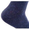 thumbnail image 3 of Lian LifeStyle Perfect Fit Women's 4 Pairs Wool Crew Socks For Healthy Feet. Cozy, Cute, and Comfortable LK1602 Size 6-9 Navy, 3 of 4