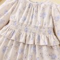 thumbnail image 5 of Toddler Girls Dresses Pureborn Baby Short Long Sleeve Dress Size 2-3T, 5 of 8