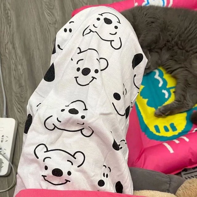 Hello Kitty walking pajama pants for women Spring and Autumn New ins style Japanese style student home loose casual pants summer outer wear