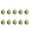 Mint Green, variant on 10 Pack Flocked Christmas Ball Ornaments, Green 3.15 In Velvet Hanging Baubles with Strings for Tree, Wreath and Garland
