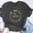 thumbnail image 6 of EcoLoom Motivational Quote Motivation Success Inspiration Mindset Short Sleeve Unisex T Shirt, 6 of 6