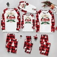 thumbnail image 6 of LEKWK Matching Christmas Pajamas for Family Two Piece Lounge Outfits Pijama De Navidad Familiar Womens Cozy Pajamas, 6 of 6