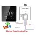 thumbnail image 1 of HEAT X5H Tuya WiFi / Smart Zigbee Thermostat Temperature Controller For Electric Floor/Water Heating/Water Gas Boiler ,Easy to Install, 1 of 7