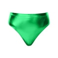 thumbnail image 5 of FEIFLY Women High Waisted Metallic Booty Shorts Rave Bottoms For Dancing Hot Pants Clubwear Solid Color Stylish Female Bottoms, 5 of 6