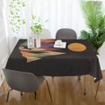 thumbnail image 3 of Yayeee Tablecloths 60" x 90" Rectangle Wrinkle Resistant Party Table Cover, Abstract Mountain, 3 of 8