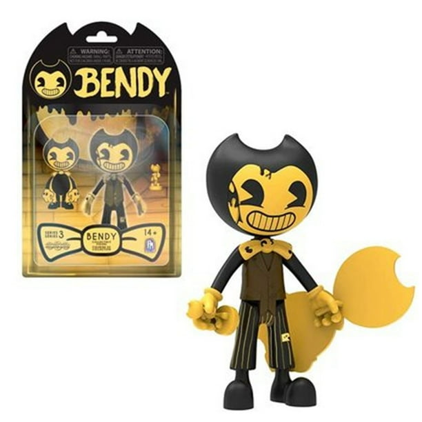 KEVCHE 12cm Bendy and the Ink Machine Figure Juguetes, Bendy and the Ink Machine Boris Figuras de Acción Juguetes Vestido Formal Bendy, Bendy Figura para Fans del Juego, Edad 3+