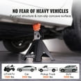 thumbnail image 4 of 1 pair KFFKFF Jack Stands Car Jack Stands 3 T (6,000 lbs) Capacity for SUV Car, 4 of 9