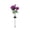 Purple, variant on Njoeus 26.7in Solar Peony Ground Light Artificial Plant Garden Stake Waterproof Lawn Path Decor From Dusk to Romance One Peony Blooms with Solar Glow