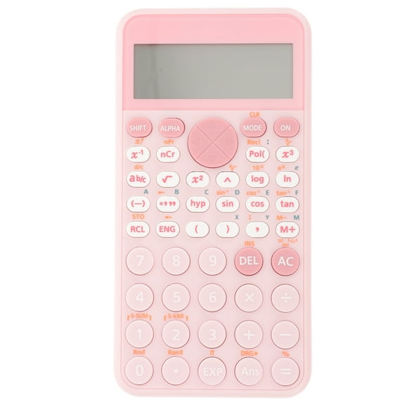 Toyandona Function Calculator College Student Contest Accounting Office Calculator (Pink)