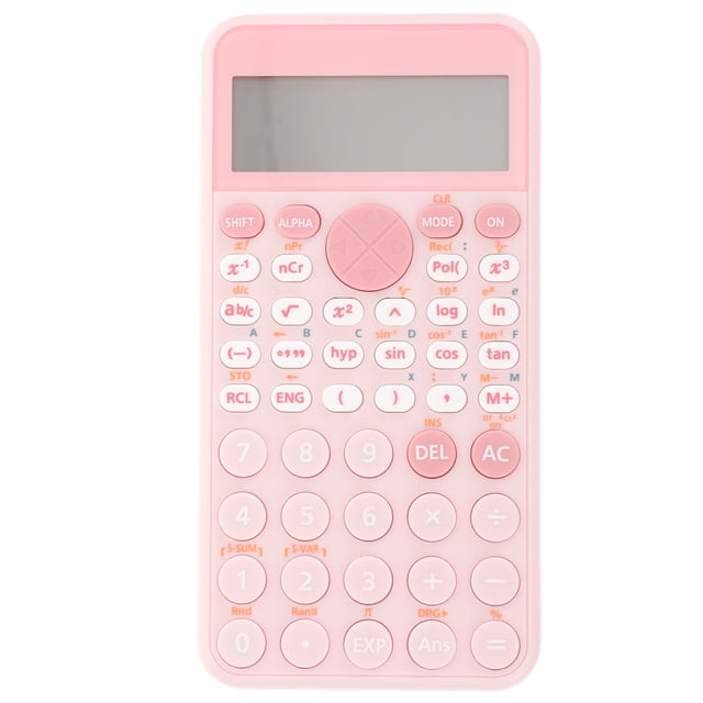 Shisuyan Function Calculator College Student Contest Accounting Office Calculator (Pink)