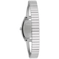 thumbnail image 2 of Caravelle b y Bulova Women's Crystal Silver Stainless Steel Bangle Watch with Expansion Band 43L223, 2 of 4