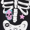 thumbnail image 4 of TOWED22 Halloween Pajamas Kid Boys/Girls Skeleton Glow In The Dark Print Clothes Long Sleeve 2pc Tee/Pants Pjs Set Toddler Holiday Sleepwear Outfits(Black,3-4 Y), 4 of 8