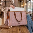 thumbnail image 3 of Montana West Laptop Tote Bag for Women 15.6 Inch Computer Bags Business Office Work Briefcase With Adjustable Shoulder Strap, Pink, 3 of 7