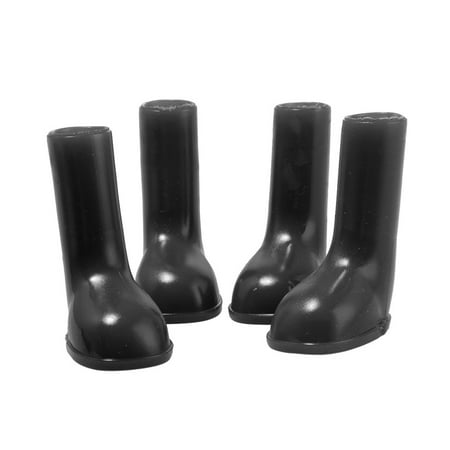 APSNB Pet Dog Boots Waterproof Shoes Dog Foot Cover Anti-Slip Sole 4PCS