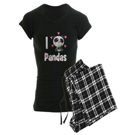 

CafePress - Panda Love - Women s Dark Pajamas