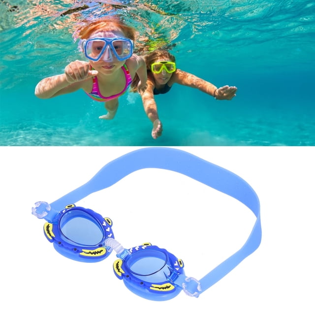 Gafas de Natación de Dibujos Animados de Natación de Cangrejo para Niños Ajustables Ajustables a Prueba de Niebla sin Fugas ANGGREK Otros