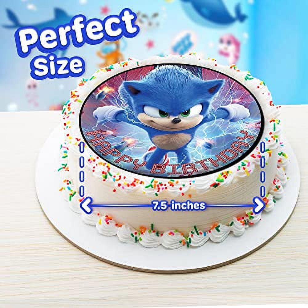Sonic the Hedgehog Birthday Cake – Harvard Sweet Boutique Inc