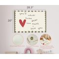 thumbnail image 4 of Positive Baby Kids Growth Stuff Boho Colgante Rectangular Bandera Cartel Arte Guardería Encima De La Cuna Dormitorio Sala De Juegos Sala De Lectura Decoración De La Pared Baby Shower Cumpleaños Bautis, 4 of 5