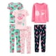 thumbnail image 1 of Conjunto de pijama Simple Joys de Carter's Girls, 6 piezas, 100% algodón, 1 of 3