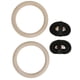 thumbnail image 4 of 1 par de anillos olímpicos de Ejercicio gimnástico Fitness Gimnasio Equipo de entrenamiento kusrkot Anillos de gimnasia de madera, 4 of 6