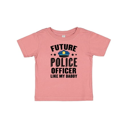 

Inktastic Future Police Officer Like My Daddy Gift Baby Boy or Baby Girl T-Shirt
