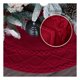 thumbnail image 3 of Pie de Árbol de Navidad Tejido Tipo Lana, Falda para Pino Navideño Esquimal (Rojo Granate), 3 of 6
