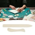 thumbnail image 4 of Bone Folder, Folding Tool Easy To Use Convenient Multipurpose Bone Folder Tool  for Card Making for Scrapbooking for Sewing, 4 of 7