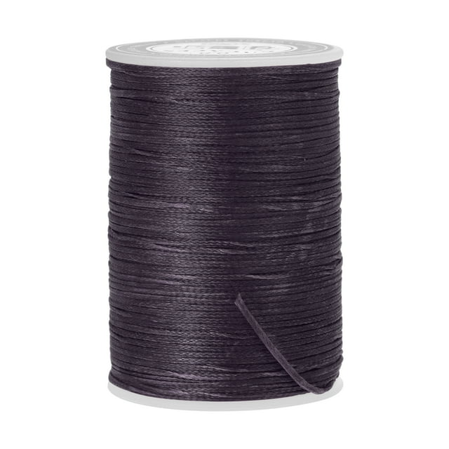 Unique Bargains Dark Purple Polyester Waxed Leather Sewing Thread, 98 Yards