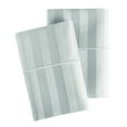 thumbnail image 6 of Hotel Style 600 Thread Count Blue Stripe Egyptian Cotton Adult Pillow Cases, Queen (2 Count), 6 of 7