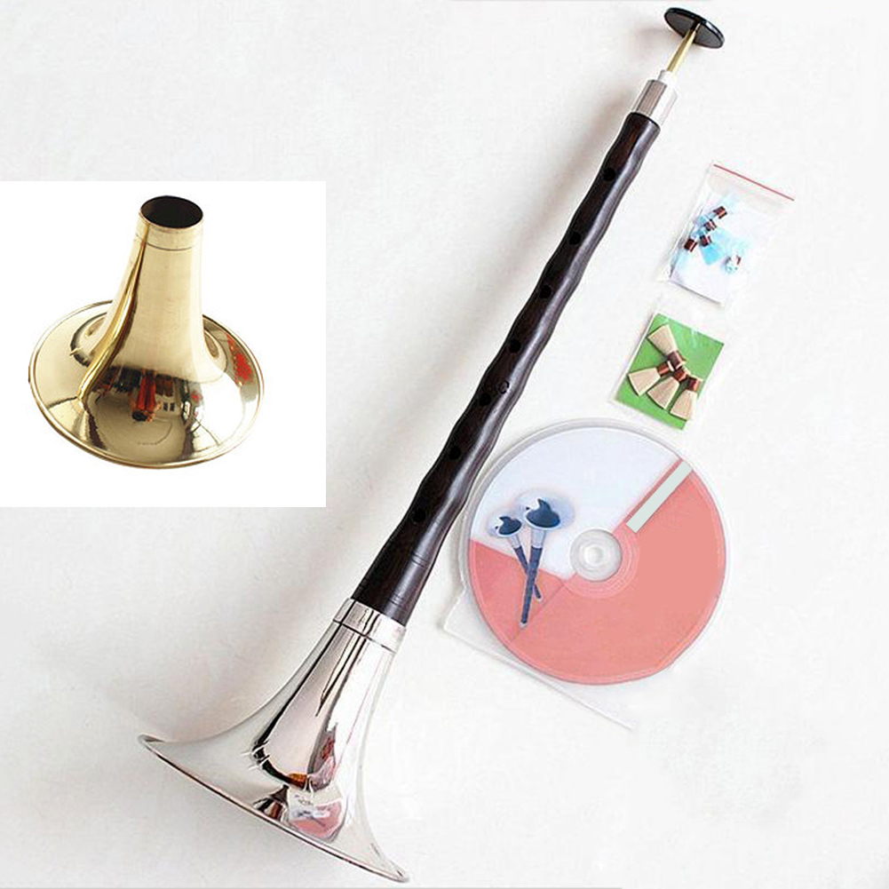 Professional Chinese Ebony Suona Woodwind Music Instrument Zurna with C