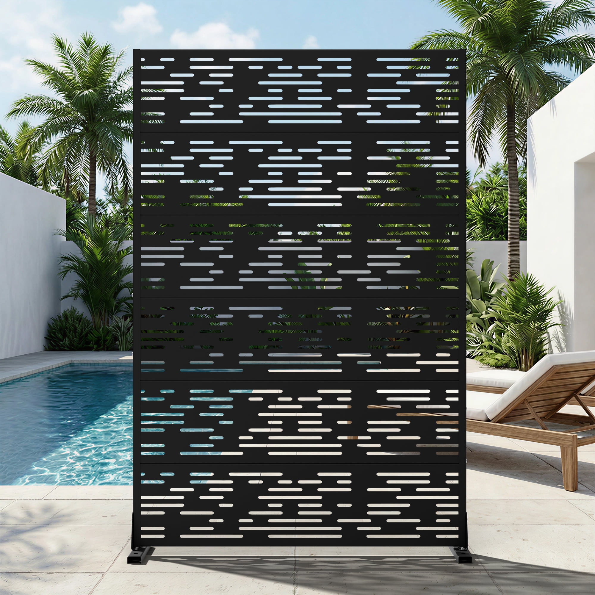 Metal Privacy Metal Screen Fence Panel