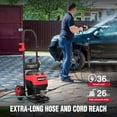 thumbnail image 5 of PowerSmart 2600PSI Max at 1.4 GPM AC120V 13 Amps Electric Light Portable Power Pressure Washer, 5 of 7