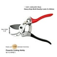 thumbnail image 3 of TONMA Anvil Pruning Shears [Made in Japan] 8" Sharp Garden Pruners, Japanese Secateurs with Ergonomic Handles, 3 of 6