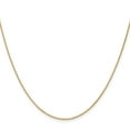 thumbnail image 2 of 14K Yellow Gold 1.2mm D/C Cable Chain Necklace, 2 of 4