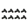 thumbnail image 1 of Uxcell 3" x 1" x 0.7" Rectangle Plastic Plug Tubing End Caps, 8Pcs Rectangular Tube Plug Square Tubing Post End Cap for Fence Pipe Post Cover Furniture Foot, Black, 1 of 6