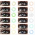 thumbnail image 2 of 1 Par De Lentes De Contacto De Color Híbrido Para Los Ojos Cosméticos Contactos, 2 of 4