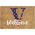 thumbnail image 1 of Patriotic Welcome Mat Outdoor 4th of July Kitchen Rugs Set Anti-Slip Mats for Front Door Outdoor Veterans Day Decor Sunflower Door Mats Living Room Decor, 1 of 6