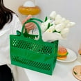 thumbnail image 6 of ZTTD Fashion Big Capacity Shopping Tote Bag Rubber Silicone Beach Bag, 6 of 7