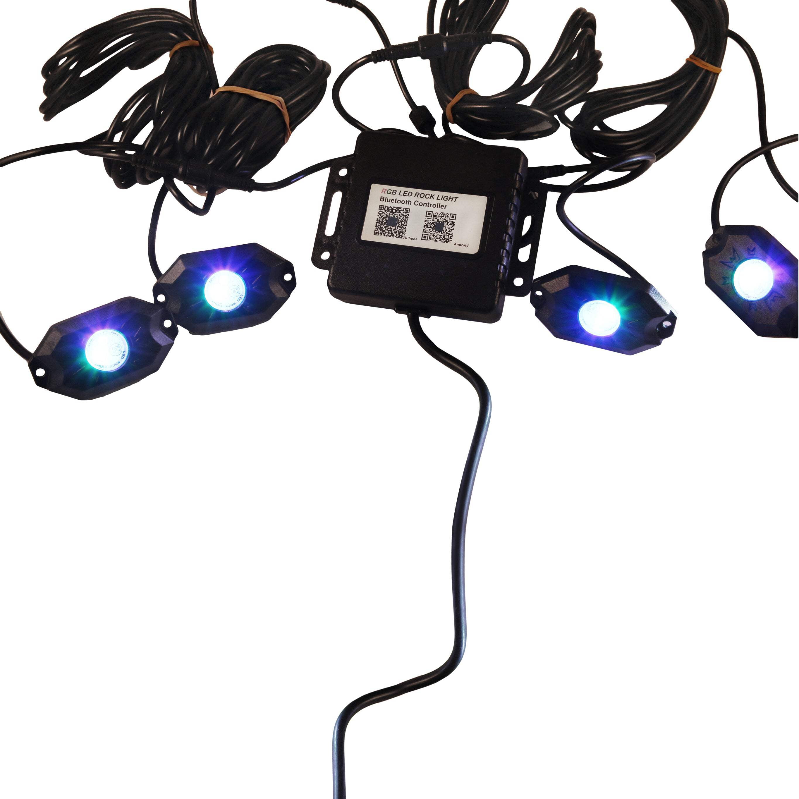 All Terrain Concepts - Rock Light 4 Piece RGB Color Changing
