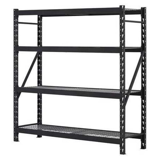 Edsal ERZ W 4 Steel Bulk Storage Rack Starter Unit