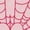 HEATHER PINK, variant on Spider-Man - Miles Morales Web Heart Fitted Short Sleeve Graphic T-Shirt