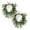 2PCS, variant on 20 Inch Artificial Teardrop Swag Olive Wreath Pendant, Green Leaf Olive Fruit Spring Flower Swag, Front Door Wedding Arch Window Wall Hanging Farmhouse Garden Decoration (1Pack)