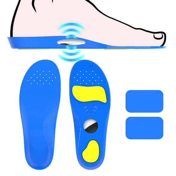 YUNOVA AirTag Shoe Insoles for Kids & Seniors, Anti-Lost GPS Tracker Inserts with Adjustable Holder, Free Cutting Design for Custom Fit, Comfortable & Discreet Safety Device for Children & Elderly
