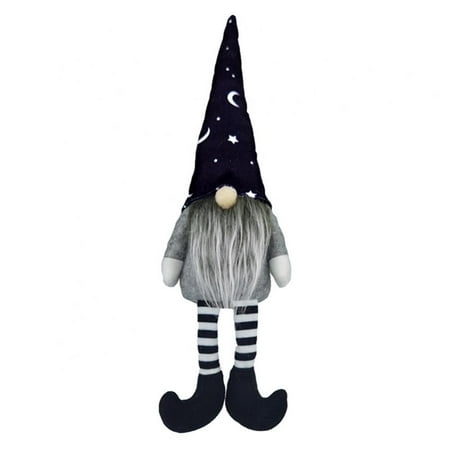 

Abcelit Halloween Witch Hat Long-Legged Gnome Christmas Tree Hanging Pendant Xmas Decoration for Home Gnome Doll kids Gifts