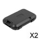 thumbnail image 1 of 2x Tarjetero Portatarjetas Bancario Estuche Portátil Para Tarjetas De Identificación Protector De Tarjetas De Crédito Negro, 1 of 8